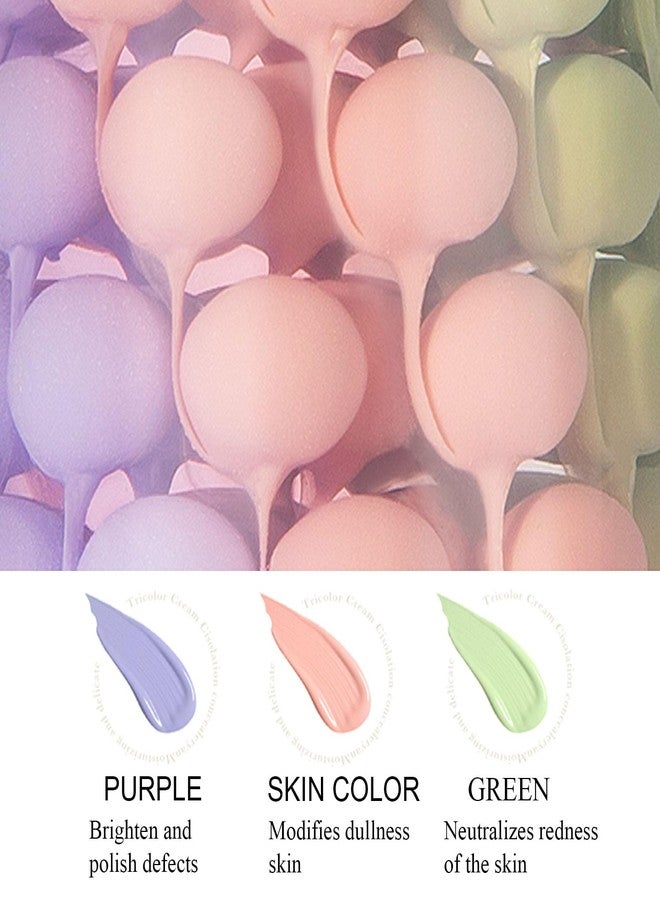 ARCHIDATE One Step Color Correcting Primer, 3 In 1 Primer for Face Before Makeup, Sunscreen Isolation Cream, SPF 50, Even Skin Tone, Oil Control, Moisturizing Skin, Invisible Pore, Sheer Finish - Image 3